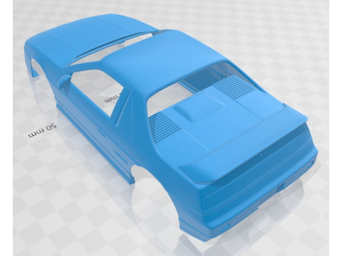 Pontiac Fiero GT 1985 Printable Body Car Modelo de Impressão 3D