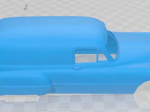 Pontiac Streamliner Six Sedan Delivery 1949 Printable Body Car Model do druku 3D