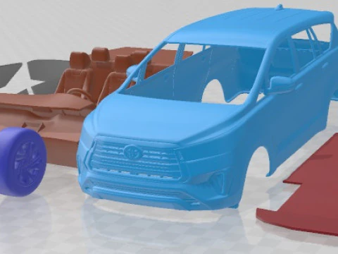 Toyota Inovva Kijang 2021 Printable Car 3D Print Model