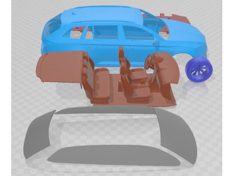 Skoda Superb Scout 2020 Printable Car 3D Print Model