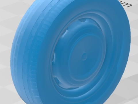 Renault 10 1965 Printable Car 3D Baskı Modeli
