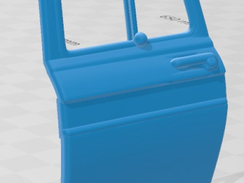 Renault 10 1965 Printable Car 3D Baskı Modeli