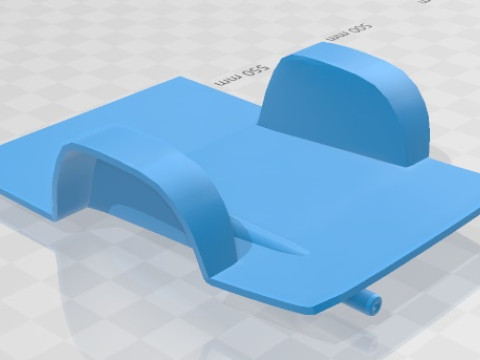 Renault 10 1965 Printable Car 3D Baskı Modeli