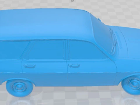 Renault 12 SW Printable Car 3D Print Model