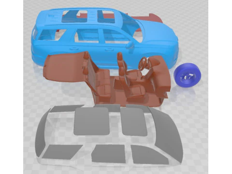 Hyundai Palisade 2020 Printable Car 3D Print Model