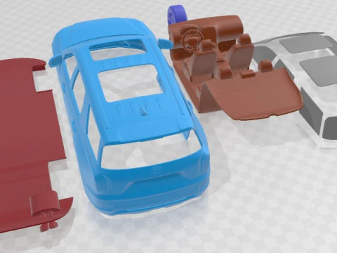 Hyundai Palisade 2020 Printable Car 3D Print Model