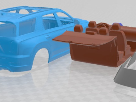 Hyundai Palisade 2020 Printable Car Modello di stampa 3D