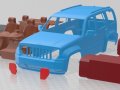 Автомобиль для печати Jeep Liberty 2008 SUV 3D Принт Модель