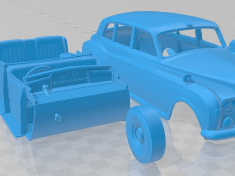 Phantom Park Ward Limousine 1963 Printable Car 3D-Druckmodell