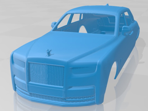 Phantom 2018 Printable Body Car 3D Print Model