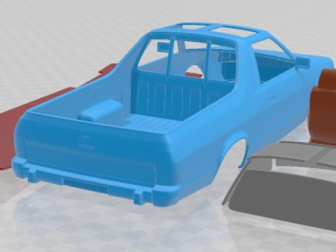 Subaru BRAT 1981 Printable Car Model do druku 3D