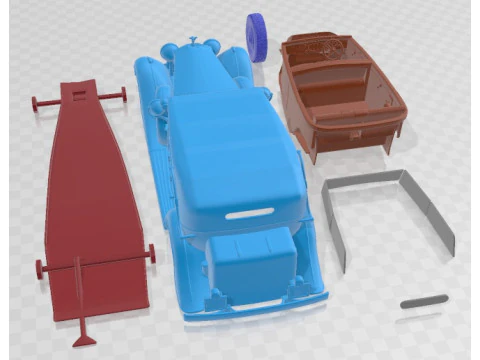 Phantom II Star of India 1934 Printable Car 3D Print Model