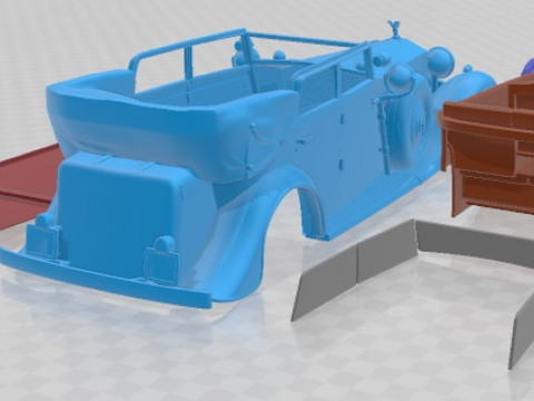 Phantom II Star of India 1934 - 2 Printable Car Model do druku 3D