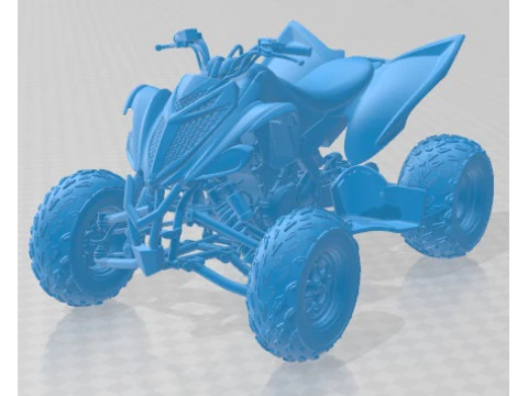 Yamaha Raptor 700s 2014 Quad Printable 3D Print Model