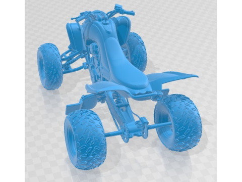 Yamaha Raptor 700s 2014 Quad Printable 3Dプリントモデル