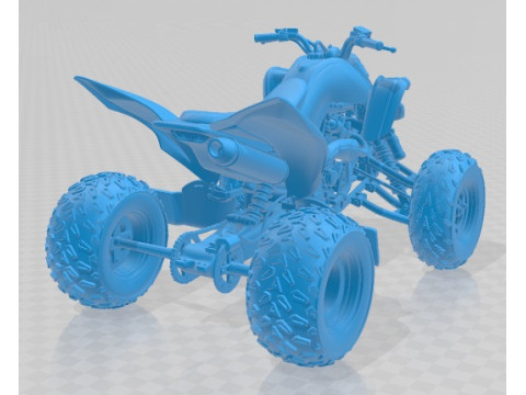 Yamaha Raptor 700s 2014 Quad Printable 3Dプリントモデル
