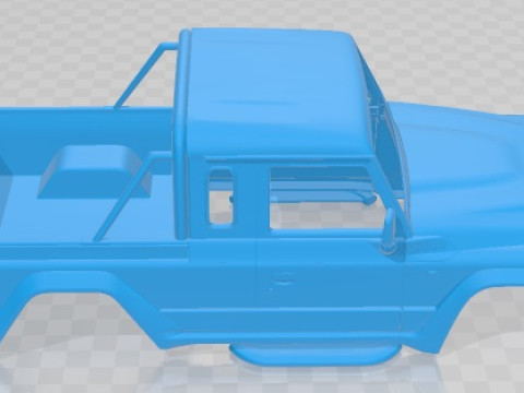 Iveco Massif Pickup 2011 Printable Body Car 3D प्रिंट मॉडल
