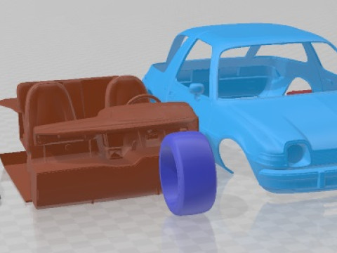 AMC Pacer X 1977 Printable Car 3Dプリントモデル
