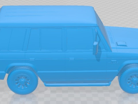 Mitsubishi Pajero Wagon 5 Door 1983 Printable Car 3Dプリントモデル