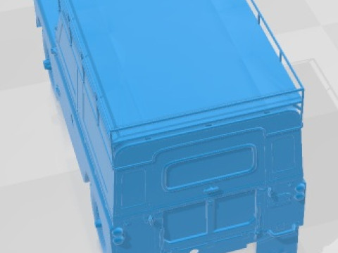 Land Rover Series IIA 88 Pickup 1968 Printable Car Modelo de Impressão 3D