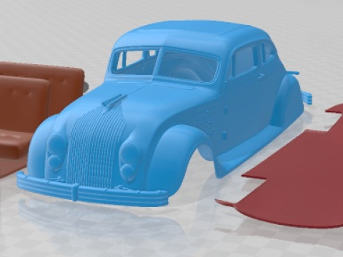 Chrysler Imperial Airflow 1934 Printable Car Modelo de impresión 3D