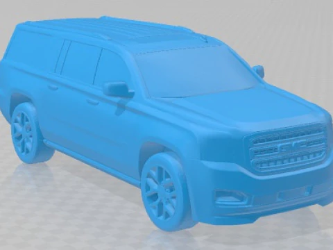 GMC ユーコン 2014 印刷可能な車 3Dプリントモデル