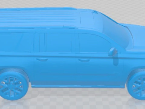 GMC ユーコン 2014 印刷可能な車 3Dプリントモデル