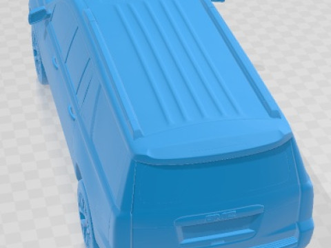 GMC Yukon 2014 Printable Car 3Dプリントモデル