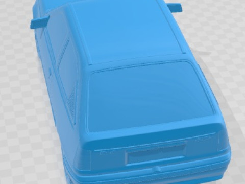 Opel Kadett 3 Door 1991 Printable Car 3Dプリントモデル