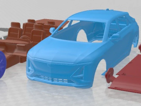 Cadillac Lyriq 2023 Printable Car 3D Print Model