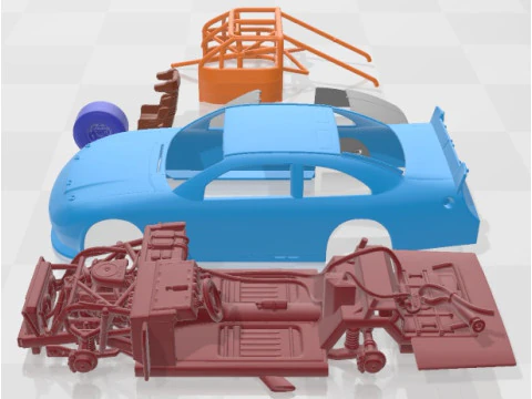 Taurus Best Buy Stanley Nascar 2010 Printable Car 3D Print Model