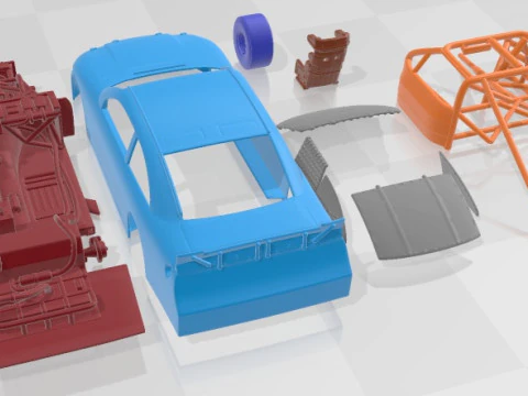Taurus Best Buy Stanley Nascar 2010 Printable Car 3D Print Model