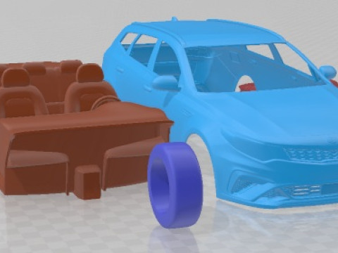 Kia Optima Sportswagon 2019 Printable Car 3Dプリントモデル