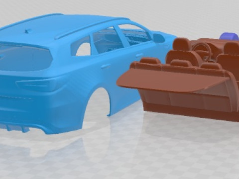 Kia Optima Sportswagon 2019 Printable Car 3Dプリントモデル