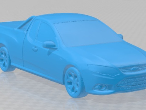 Falcon FG UTE XR6 2011 Printable Car 3D 打印模型