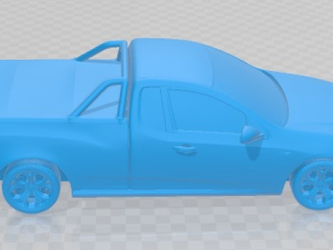 Falcon FG UTE XR6 2011 Printable Car 3D 打印模型