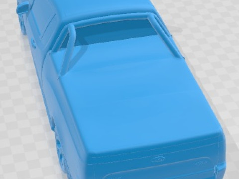 Falcon FG UTE XR6 2011 Printable Car 3D 打印模型