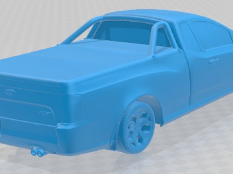 Falcon FG UTE XR6 2011 Printable Car 3D 打印模型
