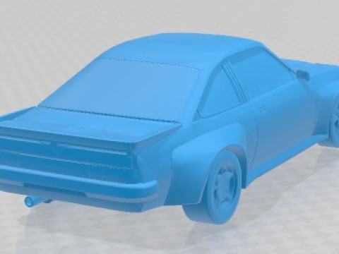 Opel Manta I400 1987 Printable Car Model do druku 3D