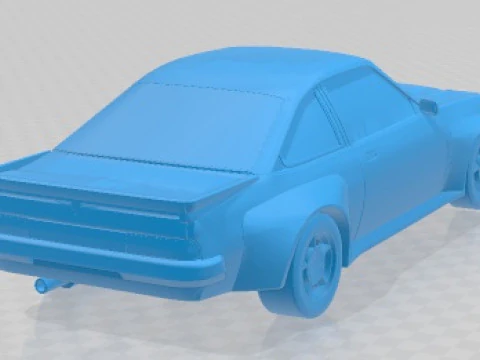 Opel Manta I400 1987 Printable Car 3D Print Model