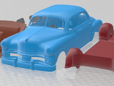 Dodge Coronet 1950 Printable Car 3D Print Model