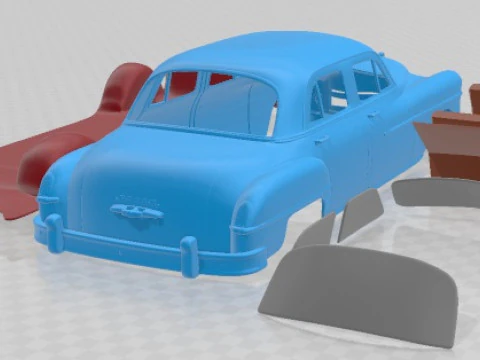 Dodge Coronet 1950 Printable Car 3D Print Model