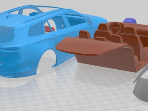 Opel Insignia Sports Tourer 2020 Printable Car 3D 프린트 모델