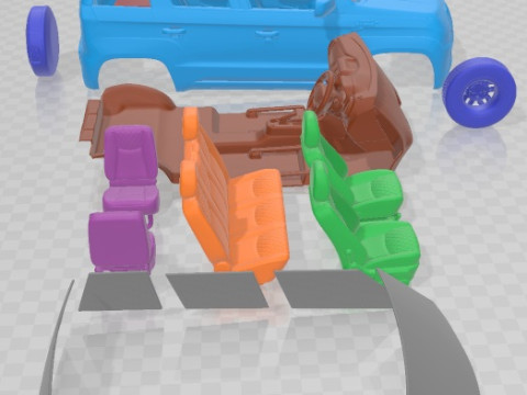 Mahindra TUV300 2015 Printable Car Modèles 3D en vedette