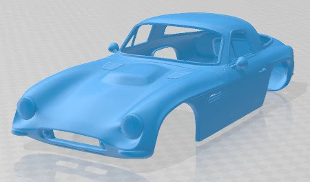 TVR Griffith 400 Printable Body Car 3D Print Model .c4d .max .obj .3ds .fbx .stl .blend 