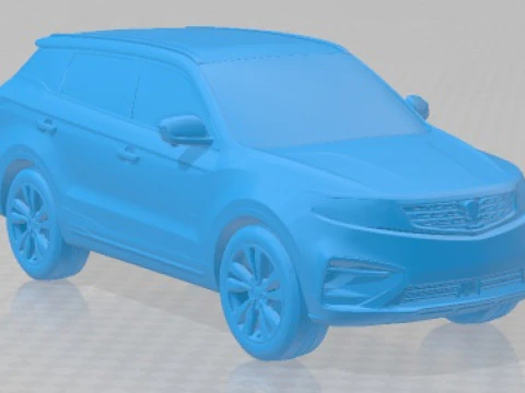 Proton X70 2018 Printable Car 3D Print Model