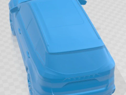 Proton X70 2018 Printable Car 3D Print Model