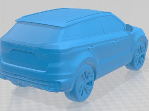 Proton X70 2018 Printable Car 3D Print Model