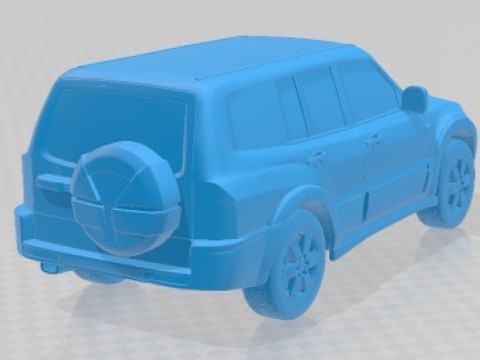 Mitsubishi Pajero Montero Wagon 2005 Printable Car 3D-Druckmodell