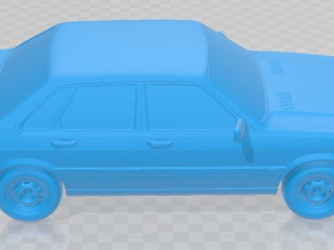 Audi 80 B2 1985 Printable Car 3D Print Model